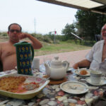 Allan og ivan får kaffe ved tove og poul erik